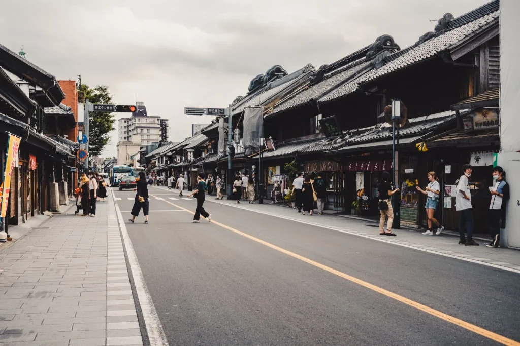 Kawagoe landscape popular among foreigners