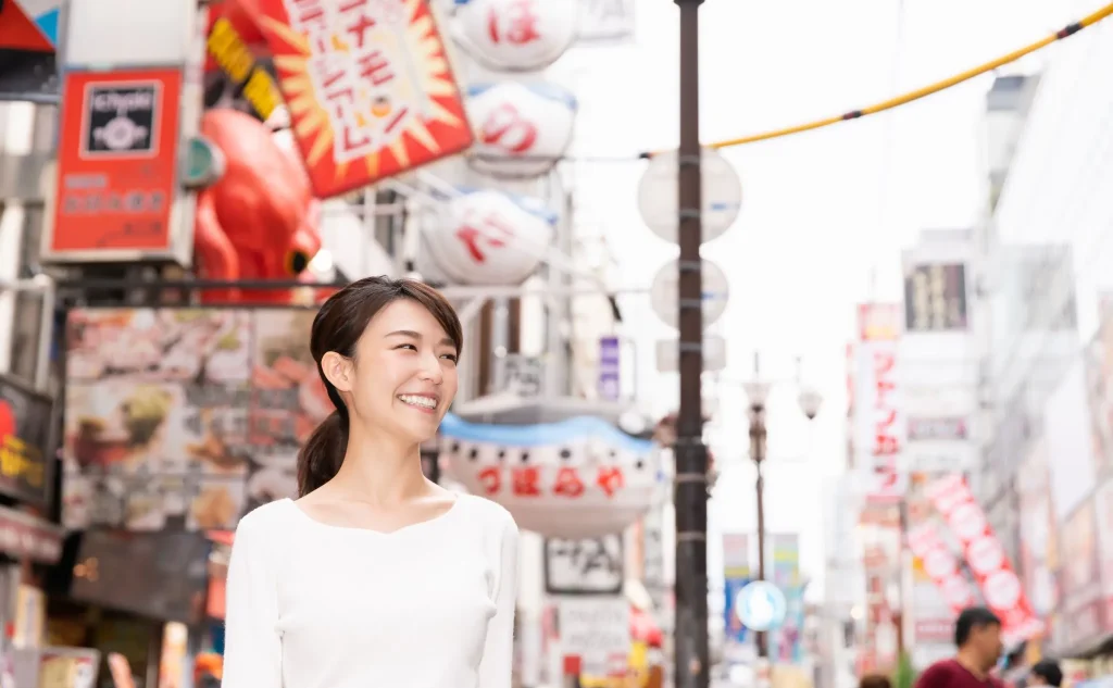 Image illustrating the Kansai dialect (Kansai-ben) as a point of difference and cultural immersion in Osaka.