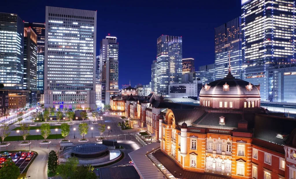 Image of a modern apartment building, symbolizing a comfortable living environment in Tokyo.