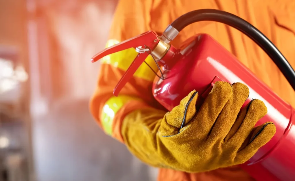 Image illustrating the concept of fire insurance, covering various damages beyond just fire.