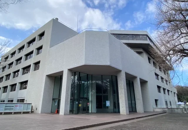 Image showing the beautiful and modern interior of a Tokyo library.