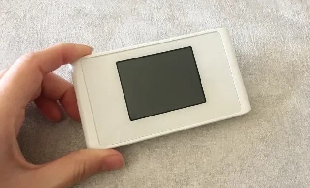 Image showing a variety of pocket Wi-Fi devices and their corresponding plan details.